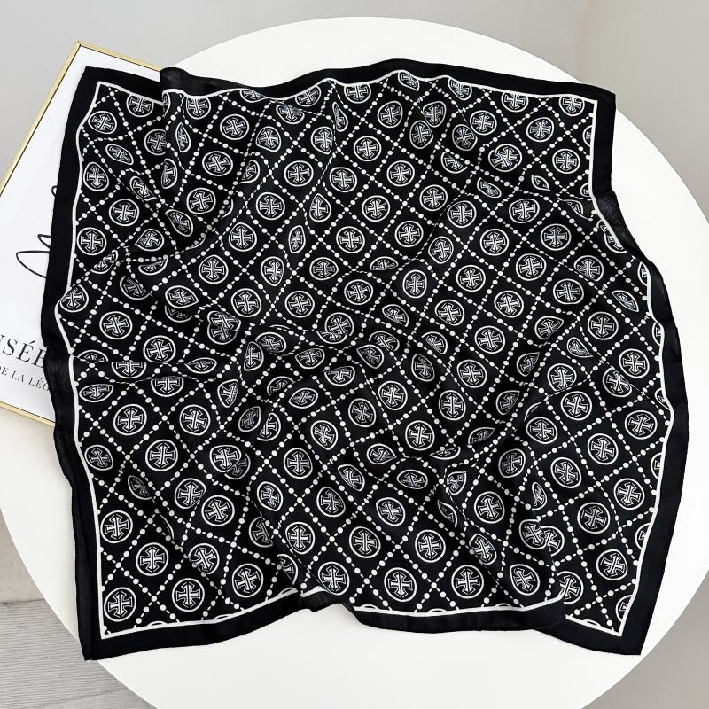 Pochette de costume rétro contrastée à motif noix de cajou avec boucle à fleur - Style n° 31 - image 36