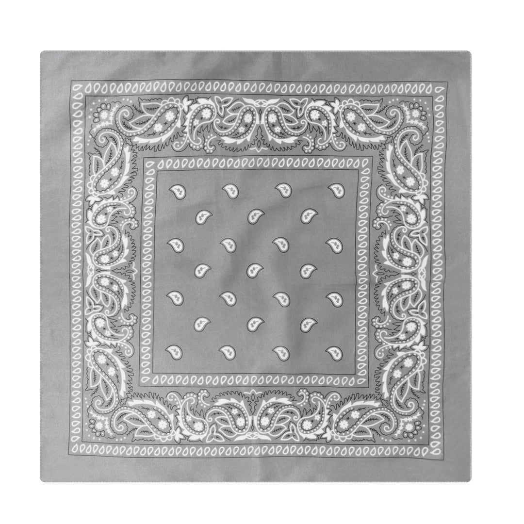 Pochette de costume vintage à motif cachemire et noix de cajou avec boucle étoile argentée - Style n° 15 - image 16
