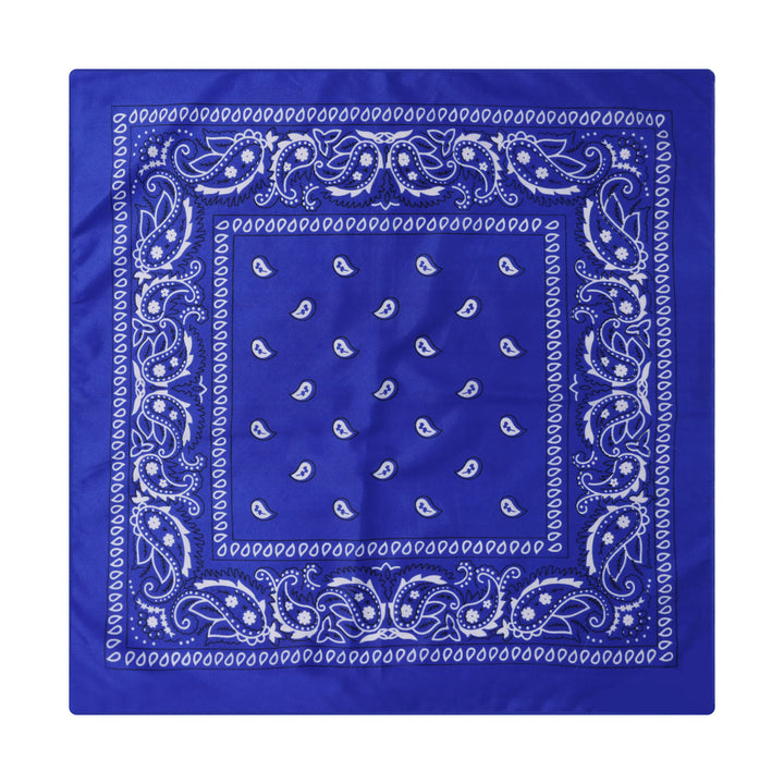 Pochette de costume vintage à motif cachemire et noix de cajou avec boucle étoile argentée - Style n° 12 - image 13