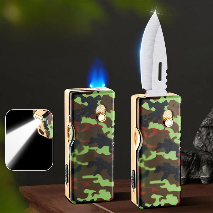 Briquet pliant 2 en 1 Golden Horse Relief Lighting - Camouflage - image 10