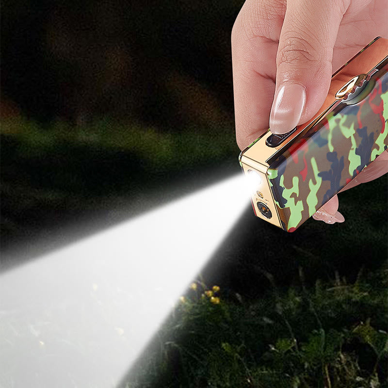 Briquet pliant 2 en 1 Golden Horse Relief Lighting - image 11
