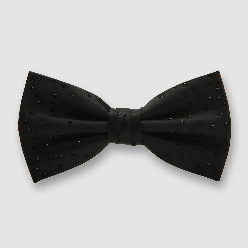 Nœud papillon formel vintage et créatif orné de diamants - Style n° 8 - image 8