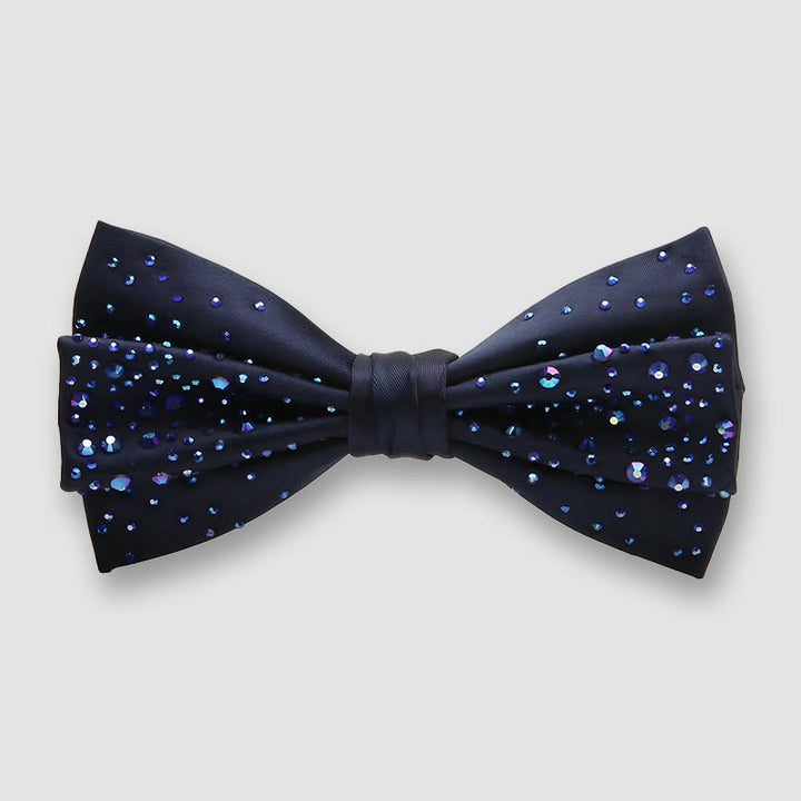 Nœud papillon formel vintage et créatif orné de diamants - Style n° 3 - image 3