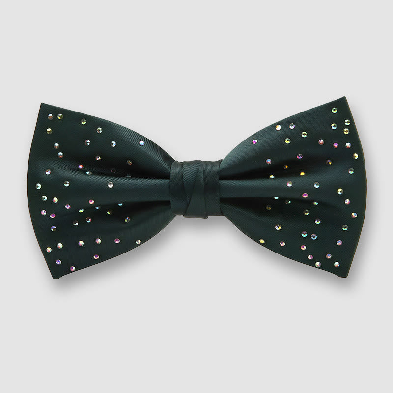 Nœud papillon formel vintage et créatif orné de diamants - Style n° 9 - image 9