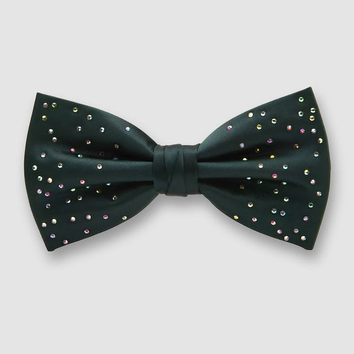 Nœud papillon formel vintage et créatif orné de diamants - Style n° 9 - image 9