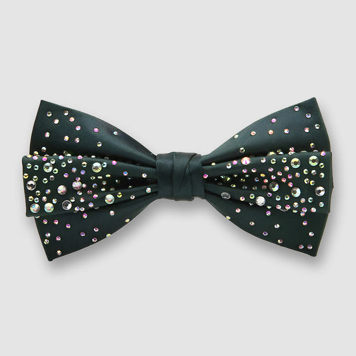 Nœud papillon formel vintage et créatif orné de diamants - Style n° 5 - image 5