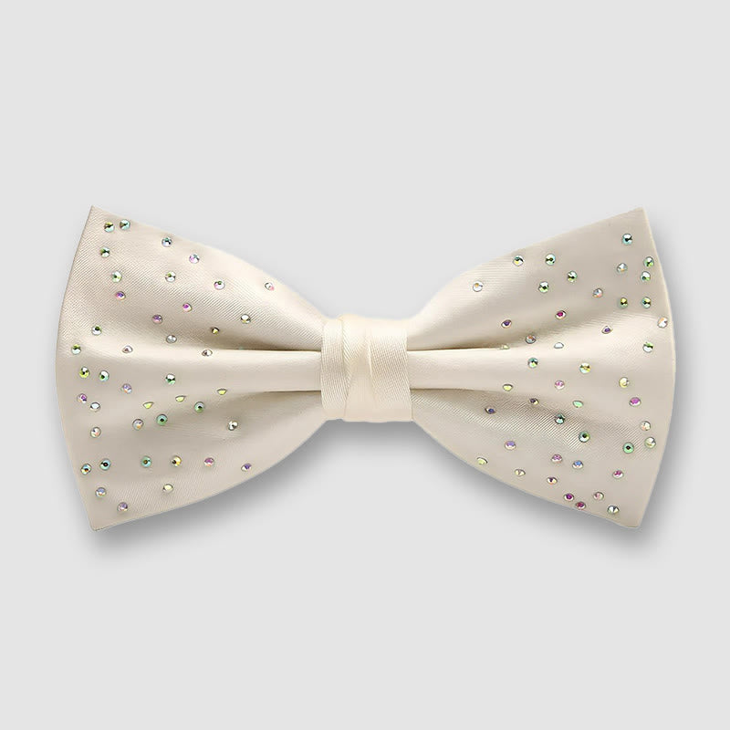 Nœud papillon formel vintage et créatif orné de diamants - Style n° 7 - image 7
