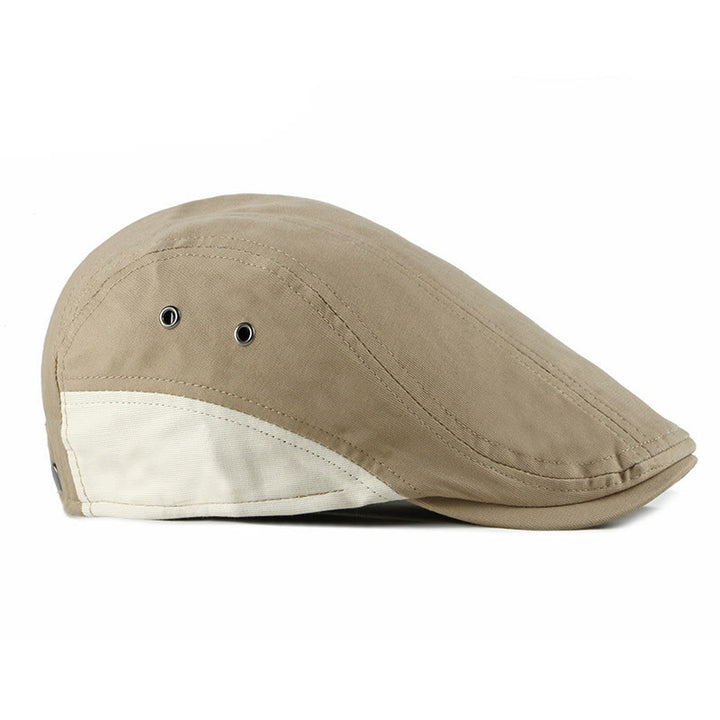 Béret d'été décontracté à empiècements contrastés et respirant - image 2