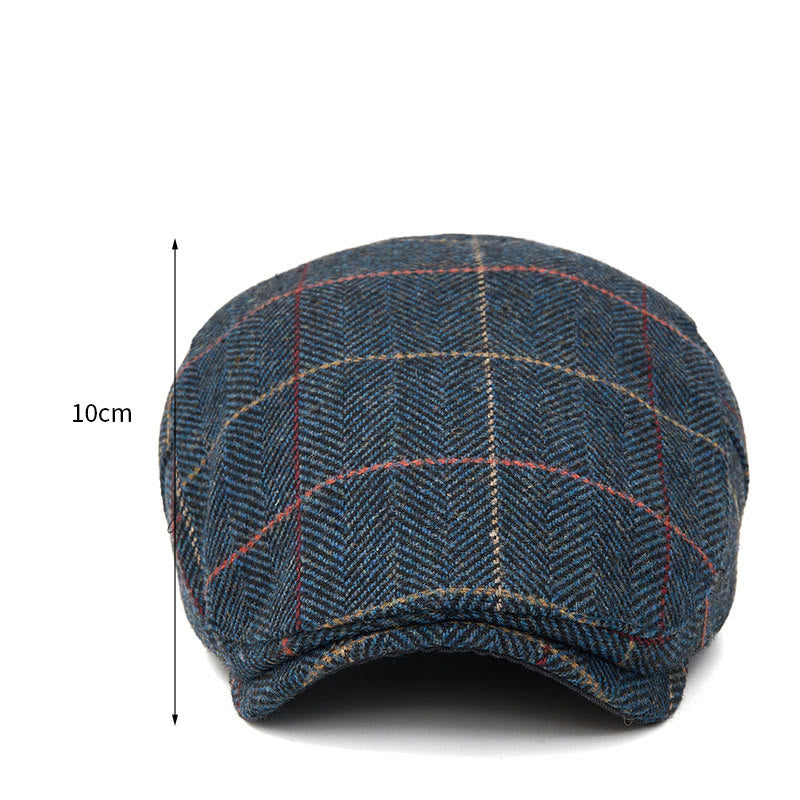 Béret léger à carreaux pour l'été - image 1