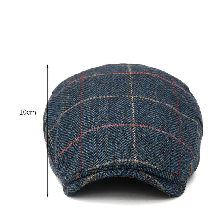 Béret léger à carreaux pour l'été - image 1