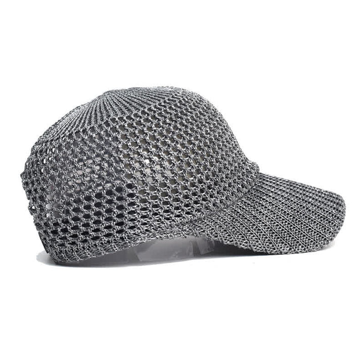 Casquette de baseball d'été classique, légère et décontractée en maille - image 4