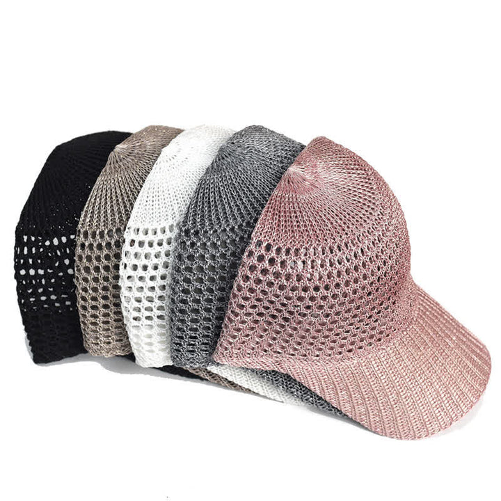Casquette de baseball d'été classique, légère et décontractée en maille - image 1