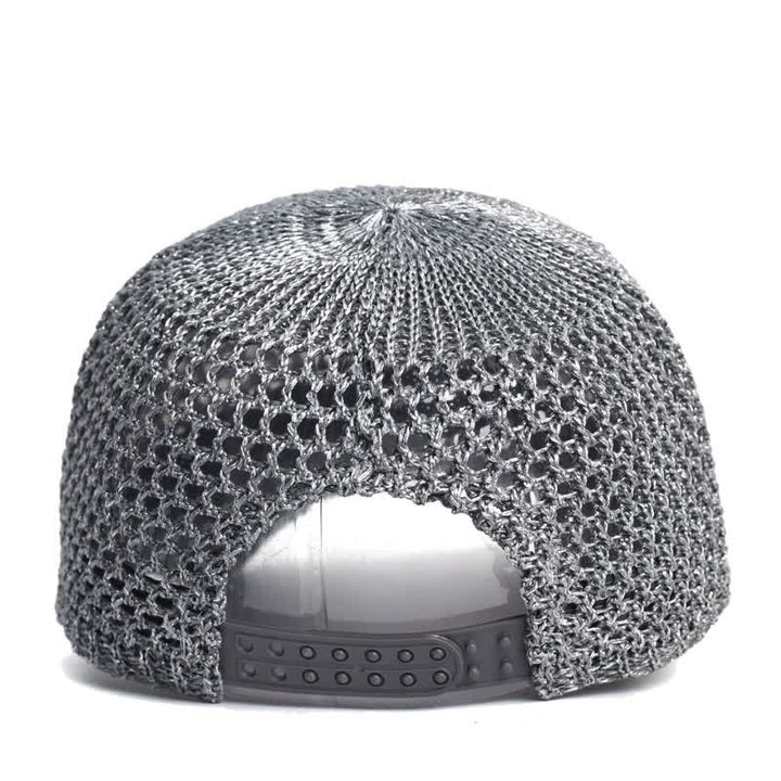 Casquette de baseball d'été classique, légère et décontractée en maille - image 3