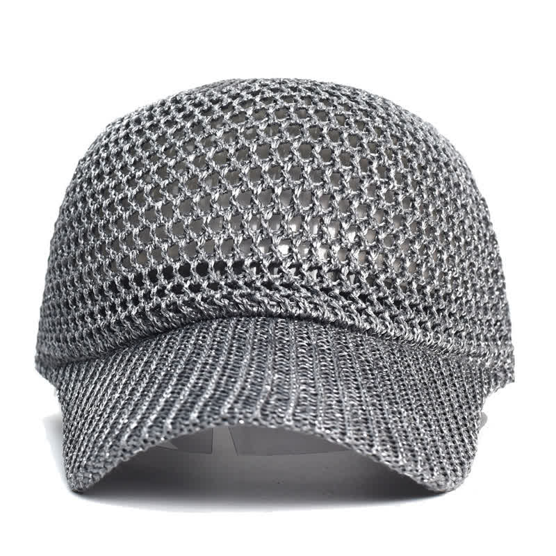 Casquette de baseball d'été classique, légère et décontractée en maille - image 2