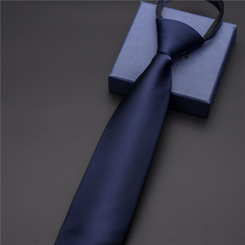 Cravate imprimée vintage pour homme avec pince à cravate sculptée - Style n° 4 - Argent - image 5