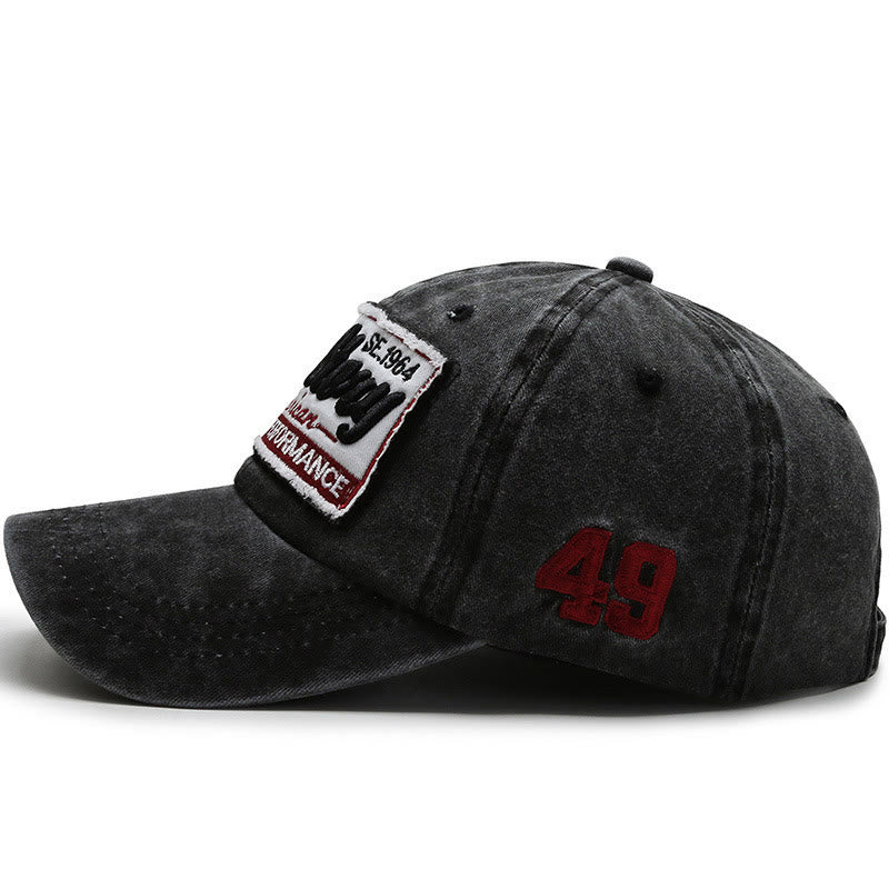 Casquette de baseball en coton lavé brodée New Story Patch - image 1