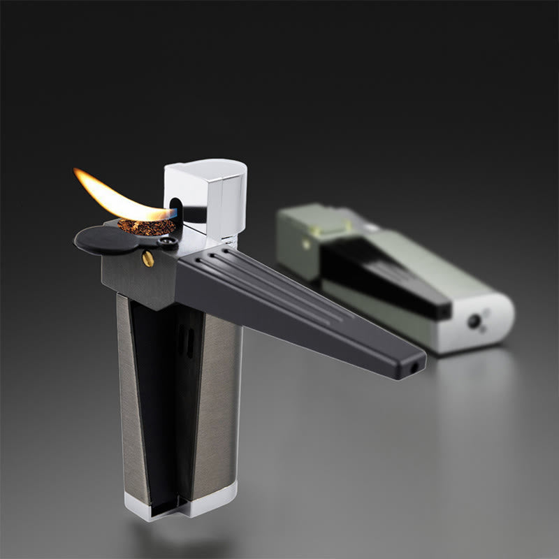 Briquet à butane pliable créatif 2 en 1 - image 0