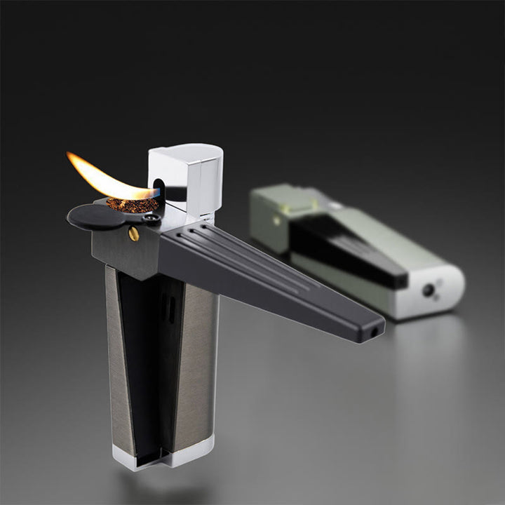 Briquet à butane pliable créatif 2 en 1 - image 0