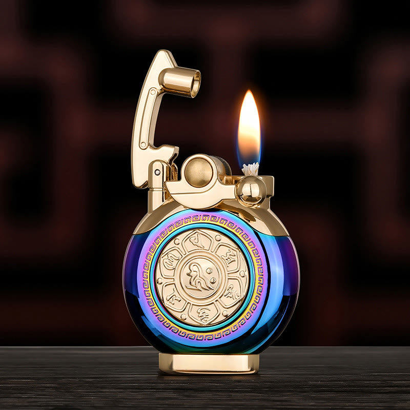 Briquet à pétrole à allumage par bascule à six caractères Mantra - Multicolore - image 6