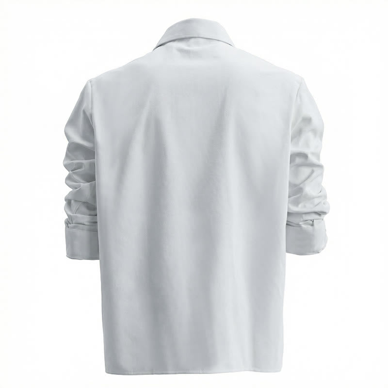 Chemise à poches poitrine doubles imprimée taureau et flèche pour homme, style western - image 3