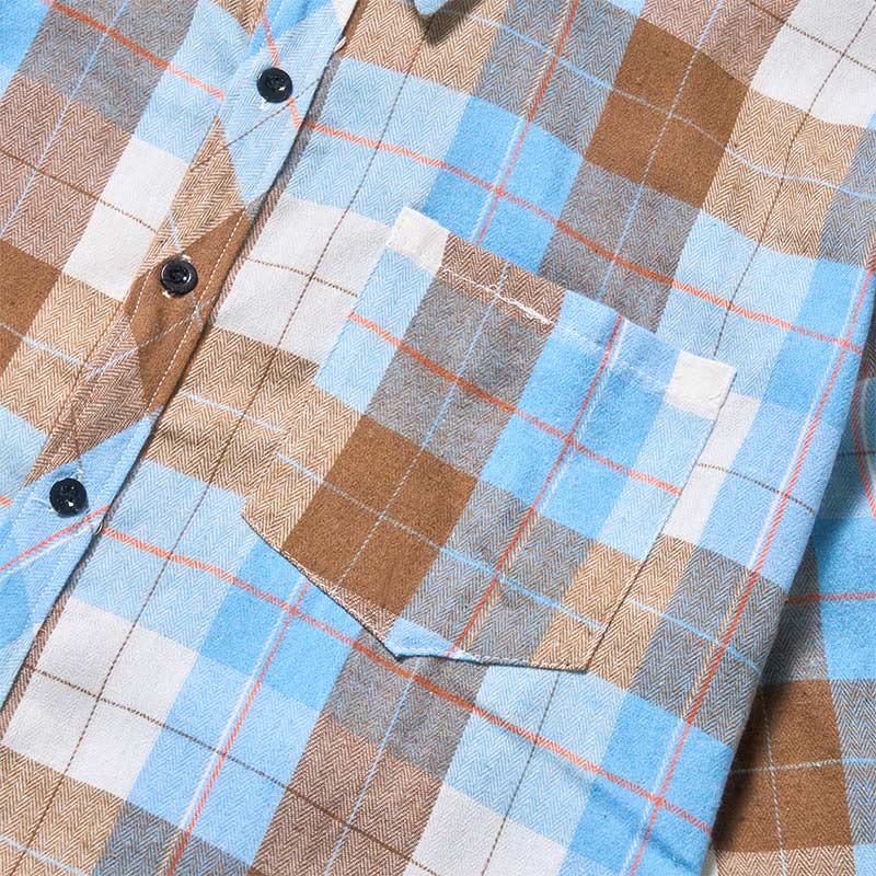 Chemise western rétro à carreaux pour homme, manches longues - image 10