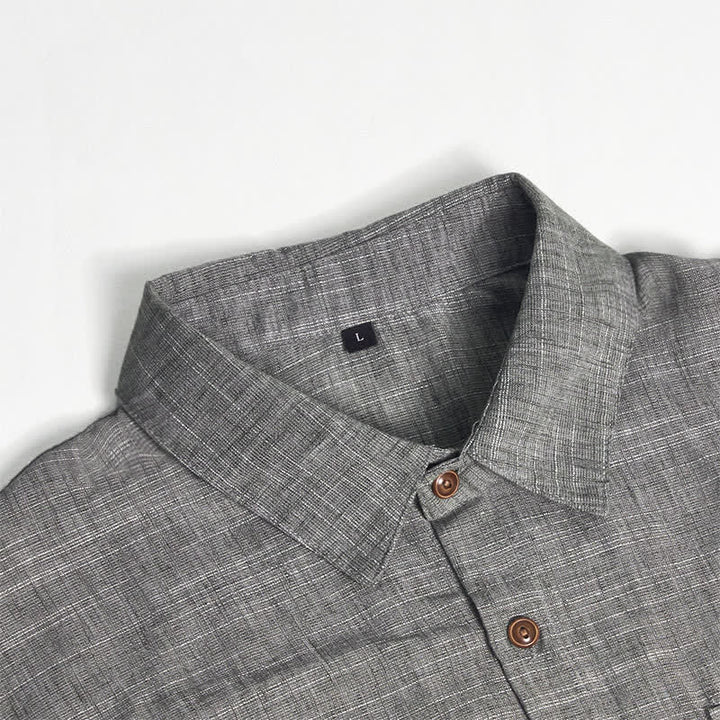 Chemise décontractée de style western pour homme avec poches poitrine - image 10