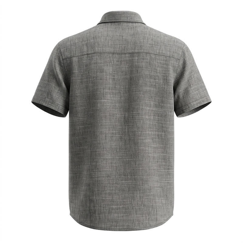 Chemise décontractée de style western pour homme avec poches poitrine - image 9
