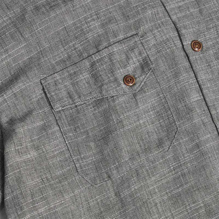 Chemise décontractée de style western pour homme avec poches poitrine - image 11