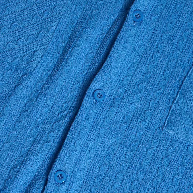 Chemise de travail rétro jacquard style cowboy à manches longues pour homme - image 12