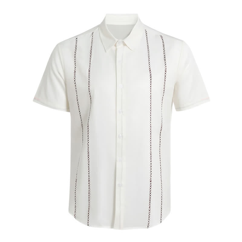 Chemise d'été décontractée pour homme à manches courtes imprimée en 3D - image 15