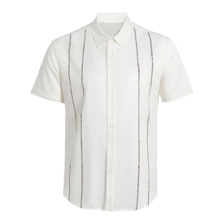 Chemise d'été décontractée pour homme à manches courtes imprimée en 3D - image 15