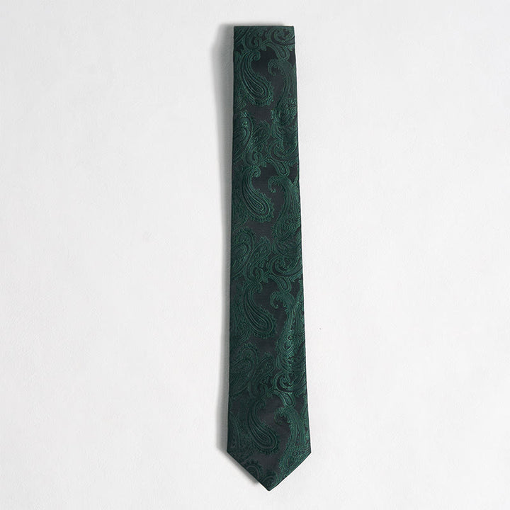 Ensemble gilet et veste de costume élégant pour homme, motif cachemire jacquard, 3 pièces - image 16
