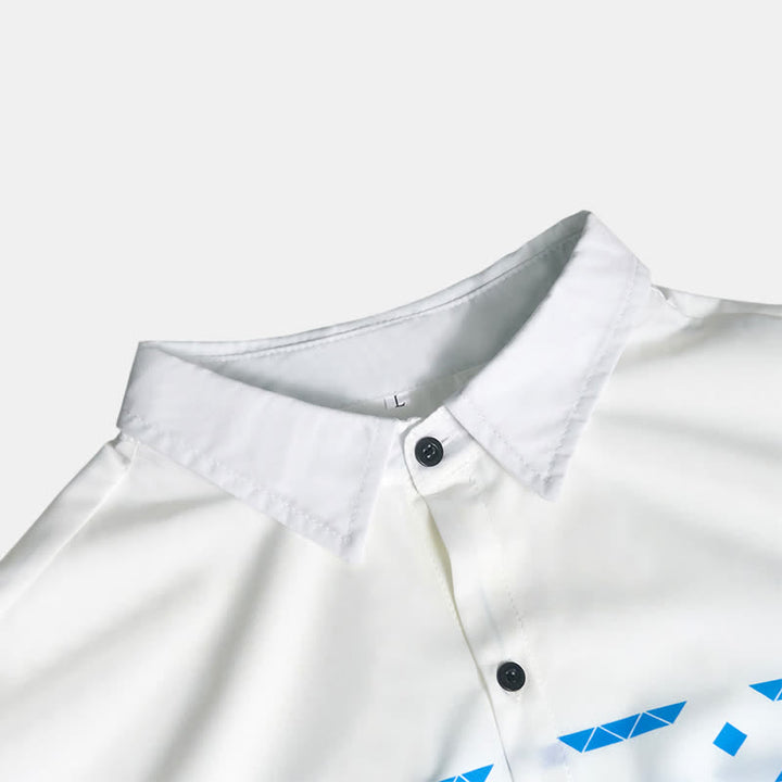 Chemise western pour homme à imprimé géométrique aztèque du sud-ouest - image 7