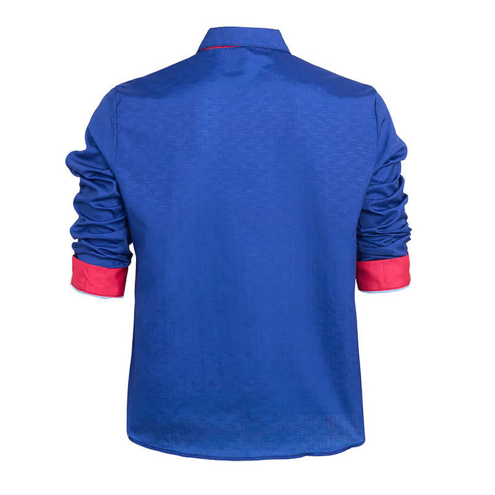 Chemise de cowboy pour homme Rugged West à motif fer à cheval et rose - image 10