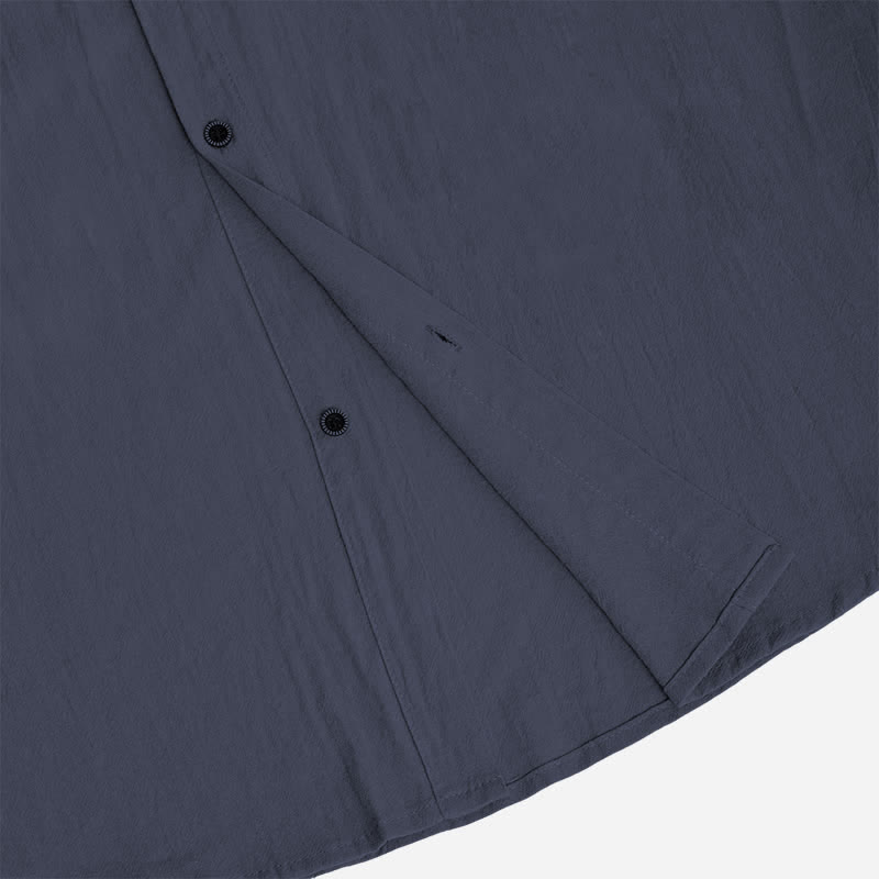 Chemise sans manches légère en lin pour homme, style décontracté plage et ranch. - image 7