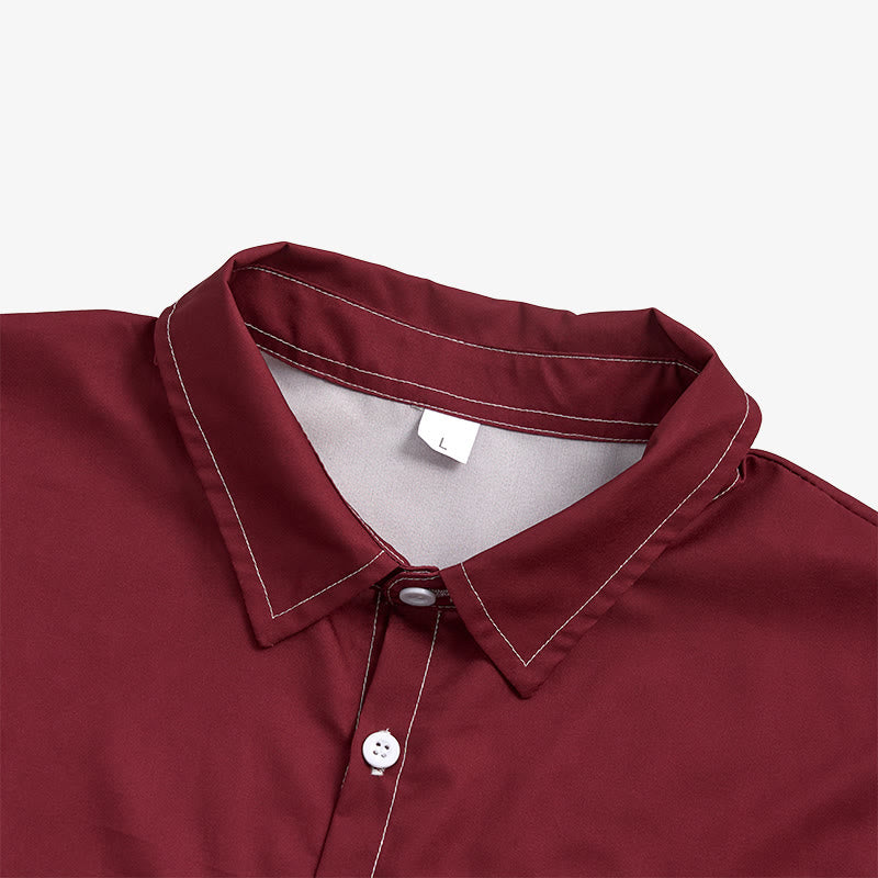 Chemise sophistiquée à manches longues de style rétro pour homme - image 8