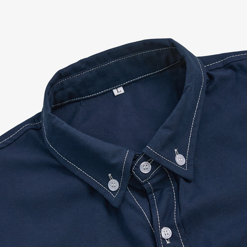 Chemise à manches longues boutonnée style western rétro pour homme - image 17