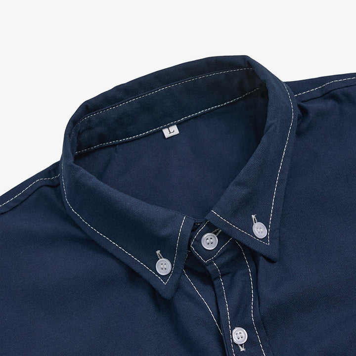 Chemise à manches longues boutonnée style western rétro pour homme - image 17