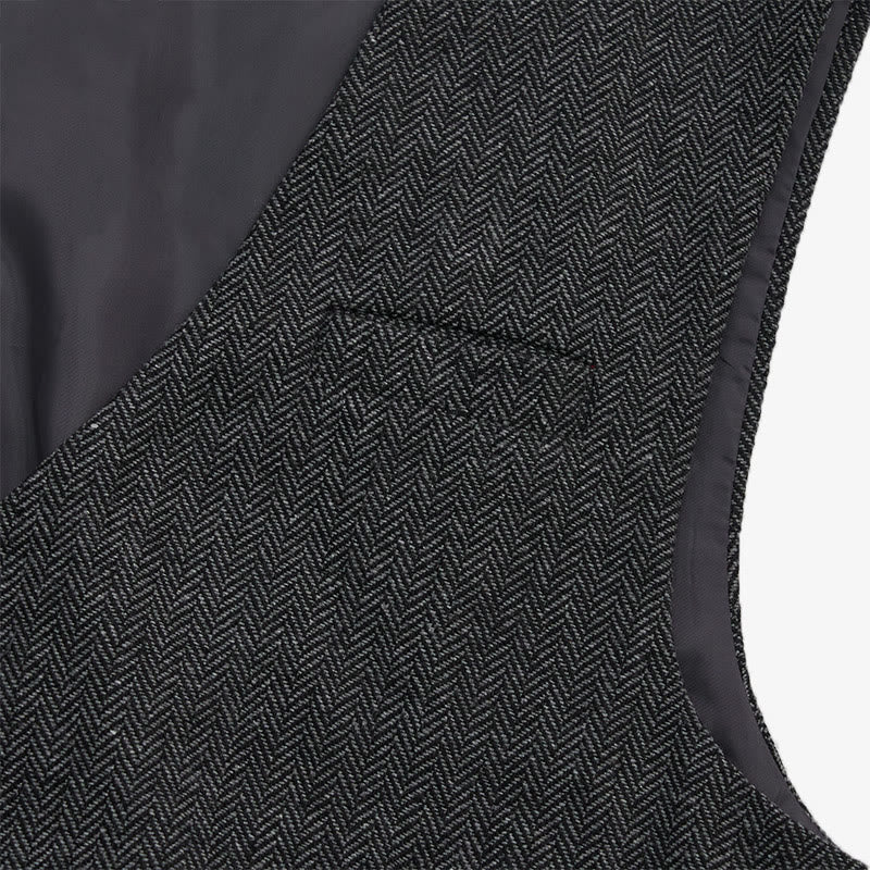 Gilet de ville décontracté pour homme, coupe ample, col en V - image 16