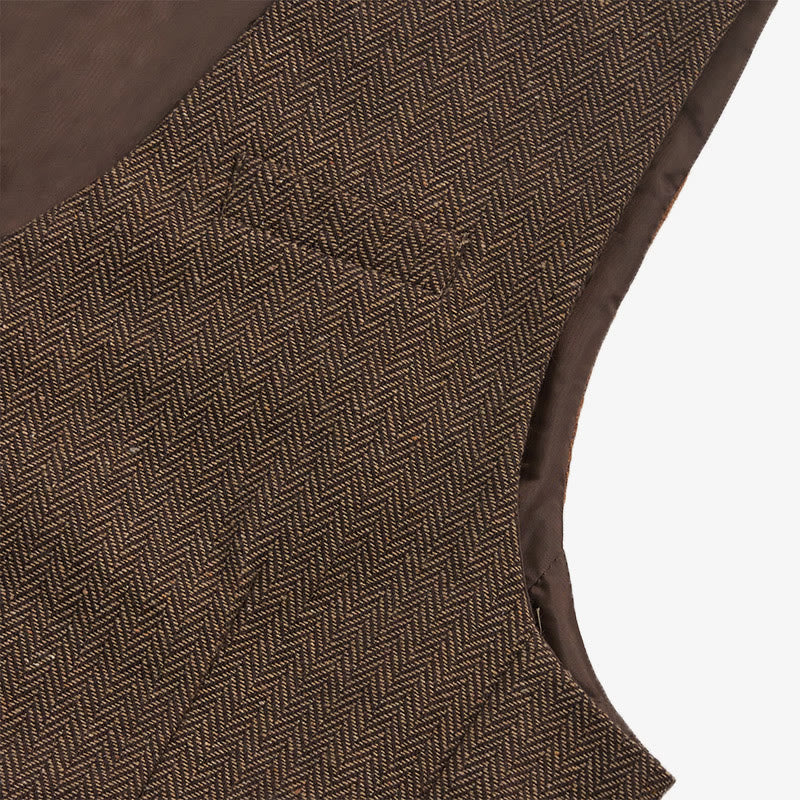 Gilet de ville décontracté pour homme, coupe ample, col en V - image 12