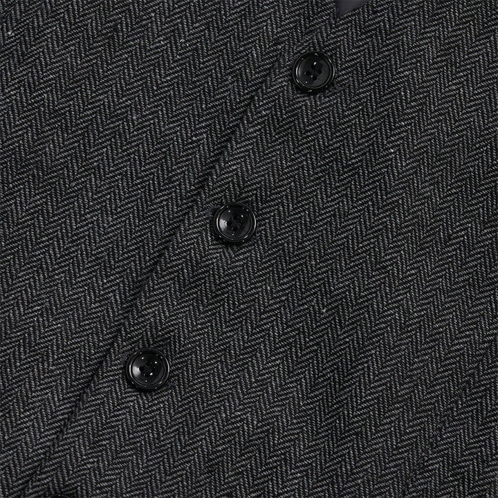 Gilet de ville décontracté pour homme, coupe ample, col en V - image 13