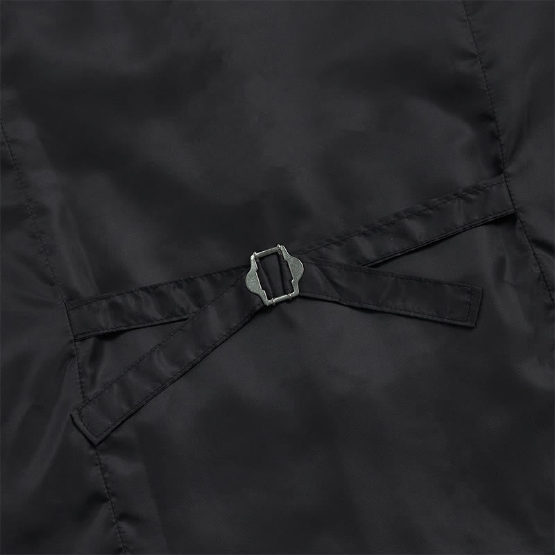Gilet à carreaux vintage pour homme - image 11