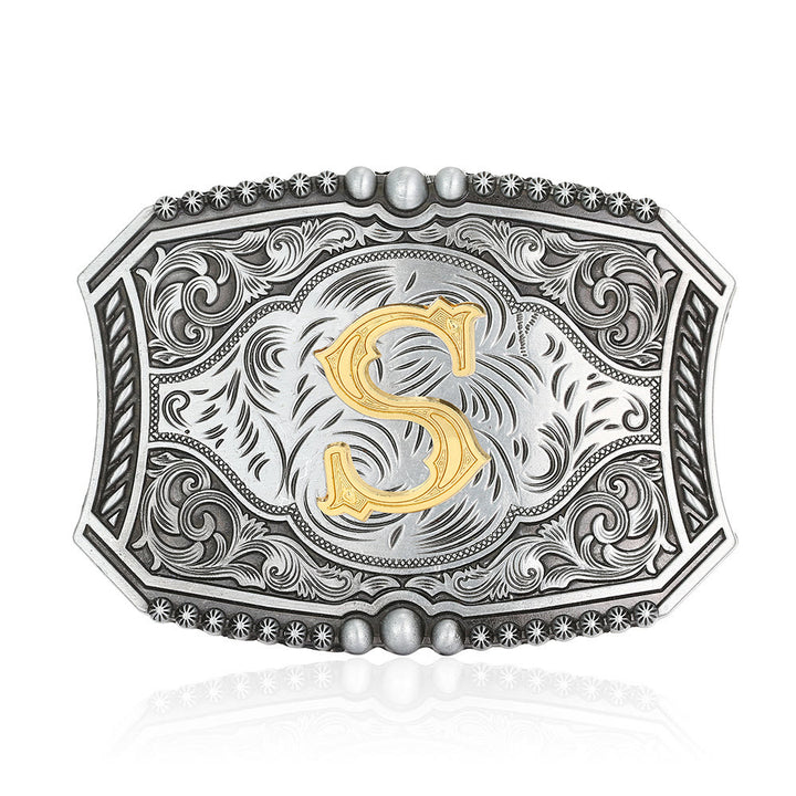 Ceinture en cuir carrée vintage avec initiale et boucle à faire soi-même - S - Sans ceinture - image 22