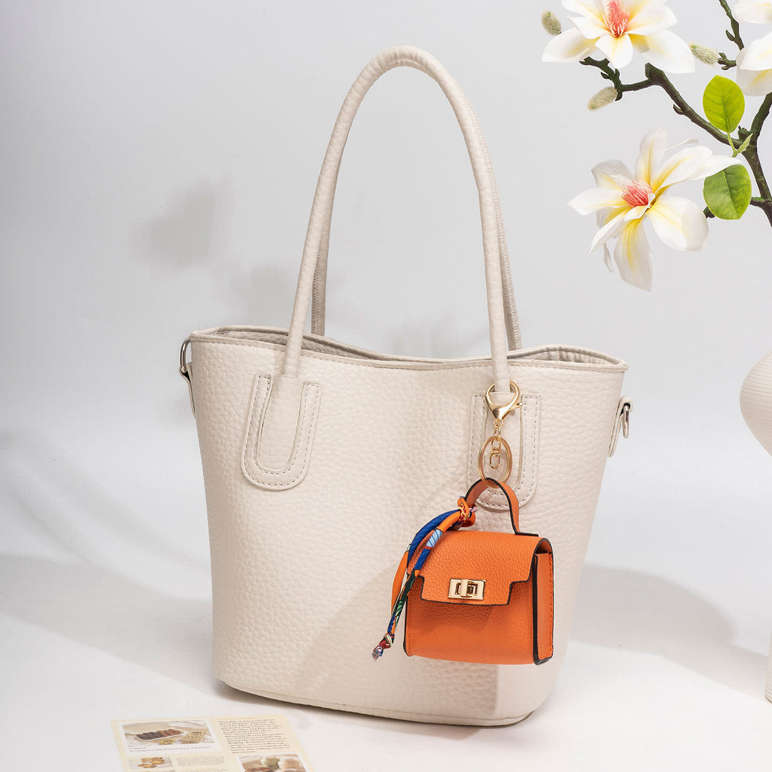 Porte-clés breloque style mini sac à main créatif - image 16