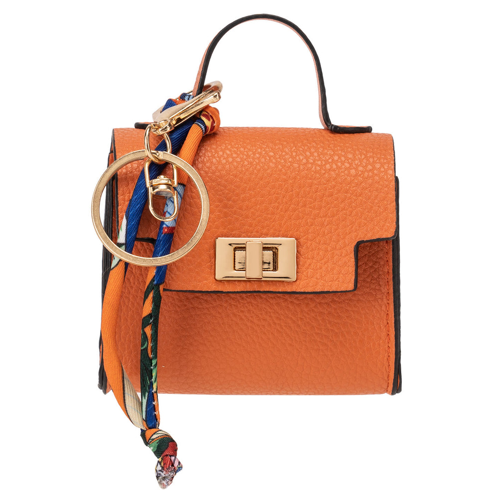 Porte-clés breloque style mini sac à main créatif - image 1