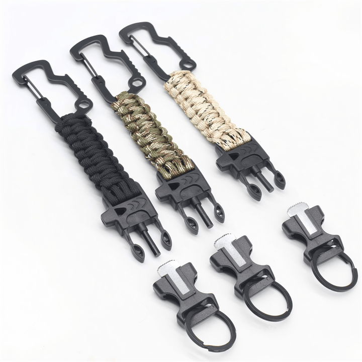 Bracelet de survie portable en paracorde pour secours d'urgence - image 5