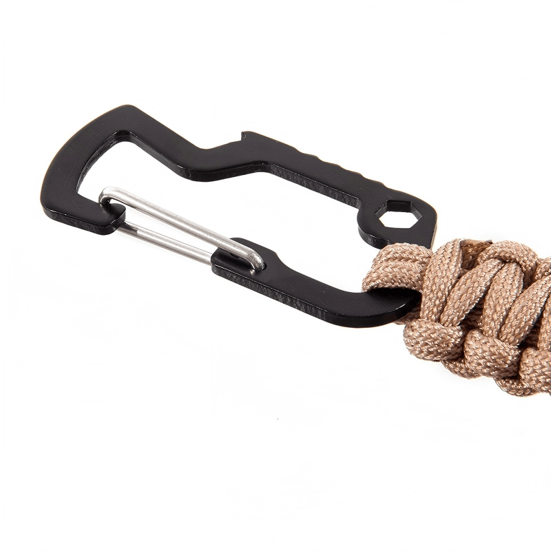 Bracelet de survie portable en paracorde pour secours d'urgence - image 6
