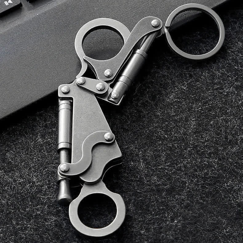 Couteau EDC ultra-portable à lame amovible avec porte-clés - image 5