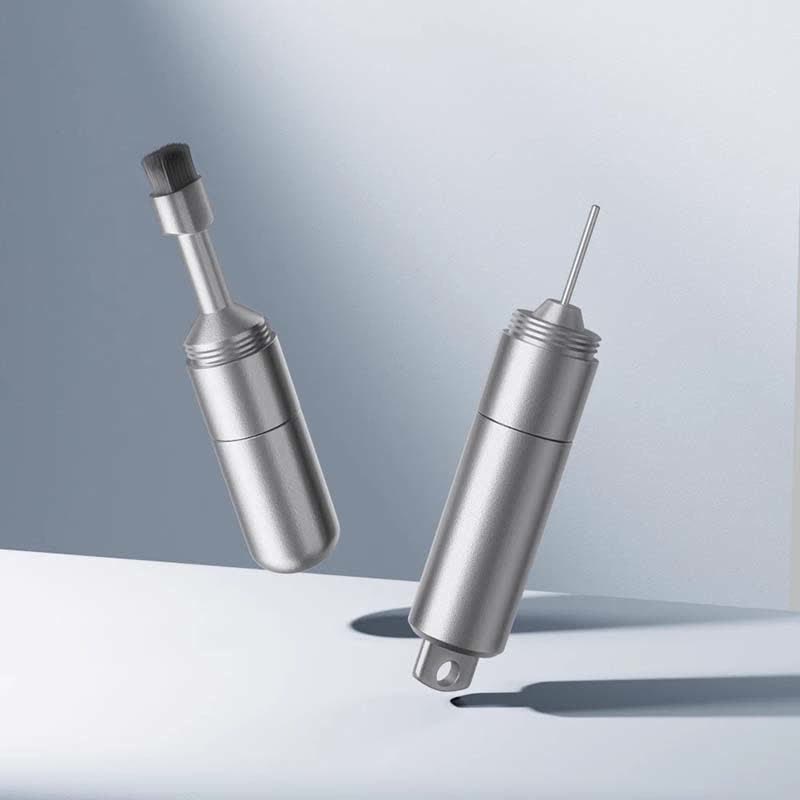 Porte-clés avec outil d'éjection de carte SIM et brosse de nettoyage pour téléphone - image 6
