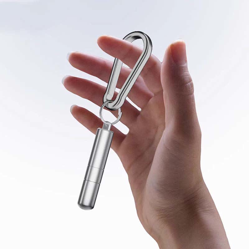 Porte-clés avec outil d'éjection de carte SIM et brosse de nettoyage pour téléphone - image 1